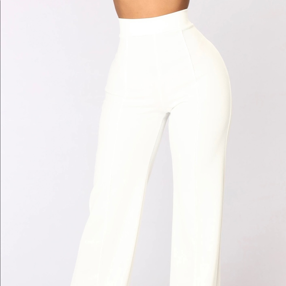 Fashion Nova Victoria High Waisted Dress Pants
